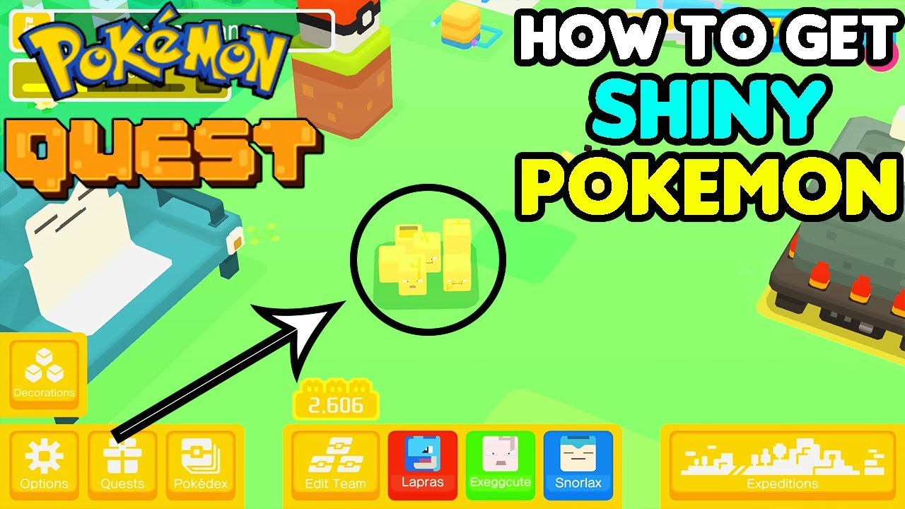 Pokemon Quest: Confirmed Shiny Pokemon and How to Get Them