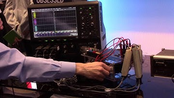 Teledyne Lecroy demonstrates their advanced motor drive analyzer