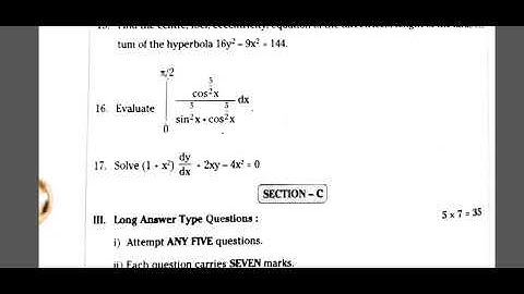 AP inter 2nd year maths 2B question paper 2023| AP intermediate maths IIB  for public exam💯 2023