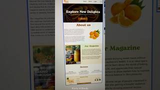 Páginas Web | Diseño con tipografía #landingpage #AdobeXD #diseñodigital