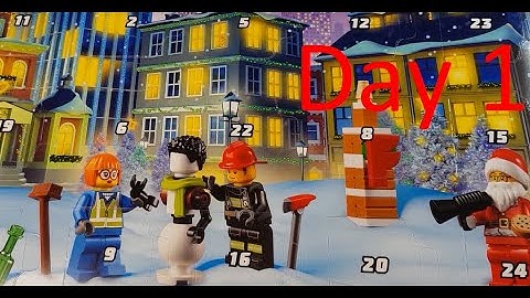 Day 1 - Lego City 60303 - Christmas Advent Calendar