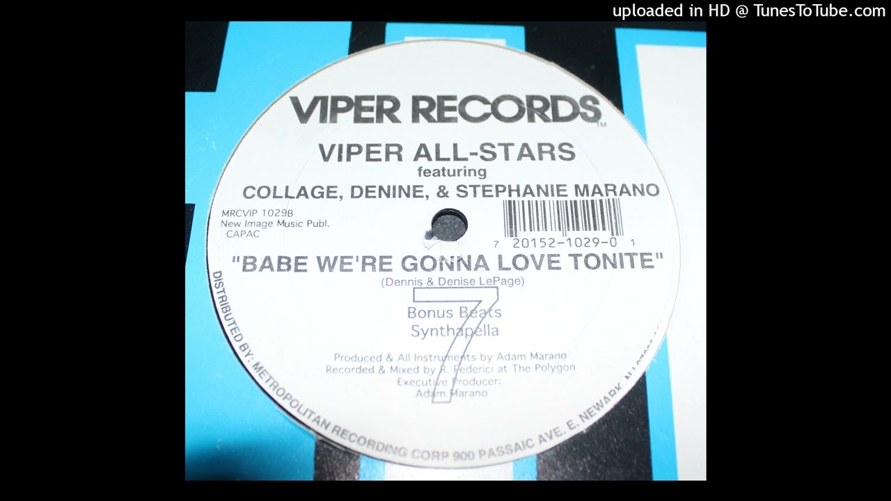Viper All Stars - Babe We're Gonna Love Tonite (Synthapella)