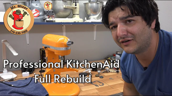 Professional 600/Pro 5 Plus KitchenAid Mixer Full Rebuild! Make Your 20 Year Old Mixer New Again!