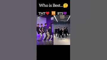 ❤️TMT🆚BTS💜 who is Best 🤔 #bts #india #army #kpop #shorts #short #viral #jimin #song