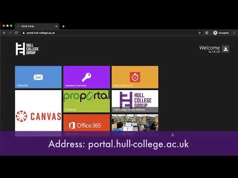 How to access the HCUK Portal.