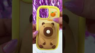 Cute TEMU Fidget IPhone Case Haul Unboxing (part 11) Satisfying Video ASMR! #fidgets #asmr 🩷🍊🍩