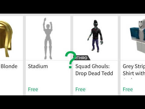Roblox Emotes Are Back Youtube - squad ghouls drop dead tedd roblox