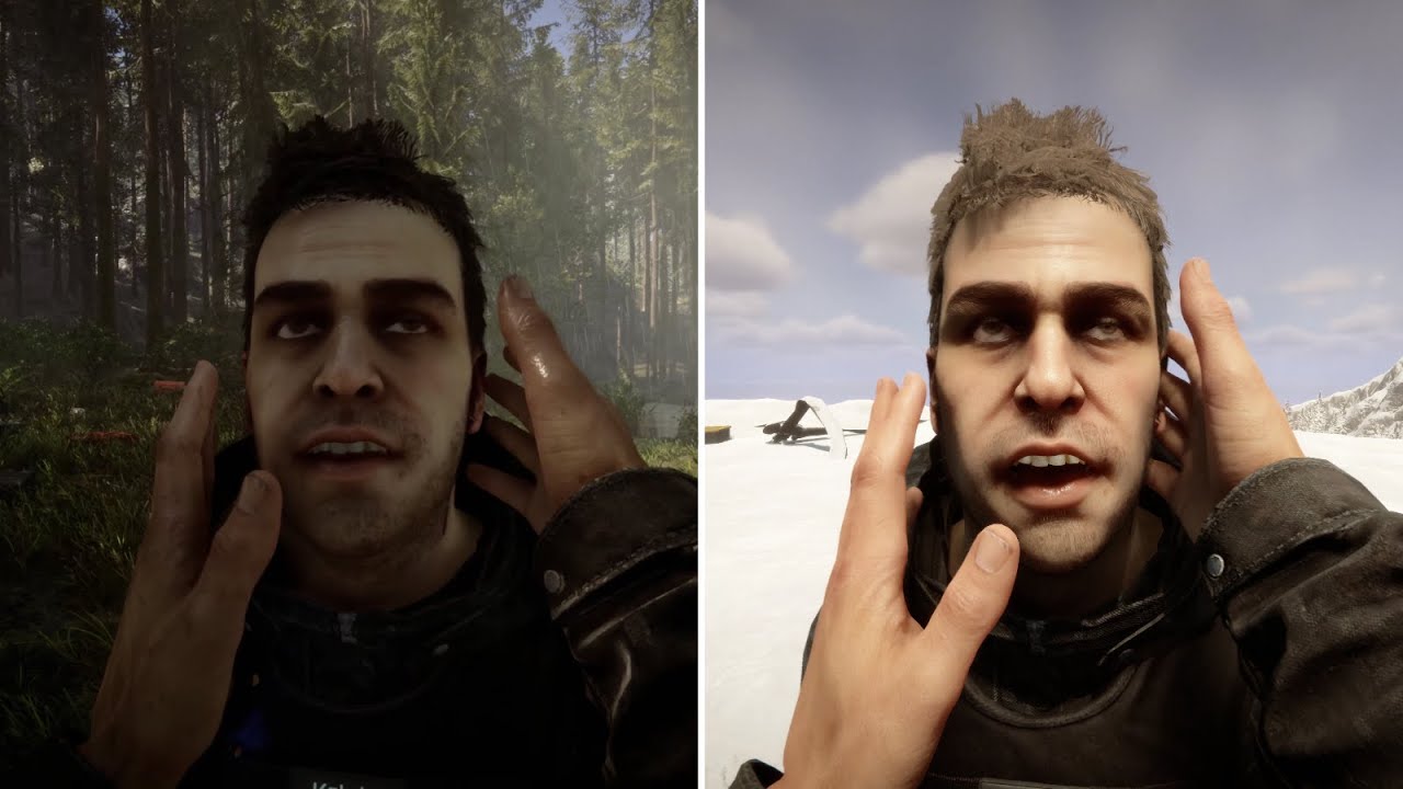 Sons of the Forest All Opening Scenes (Stranded on Snowy Mountains