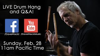 Dave Weckl Weekend Hang/Q&A