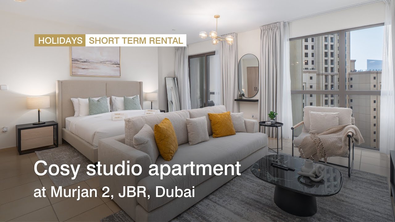 Cosy studio apartment at Murjan 2, JBR | haus & haus Holiday Homes