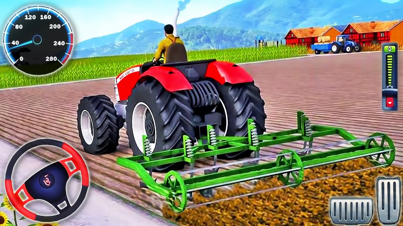Village Tractor Simulator Real Tractor Driver 3D para Android