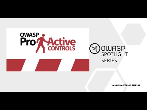 OWASP Spotlight - Project 8 - Proactive Controls