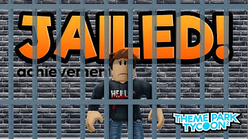 How To Unlock JAIL WALLS in Theme Park Tycoon 2! 👮 (Jailed Achievement)