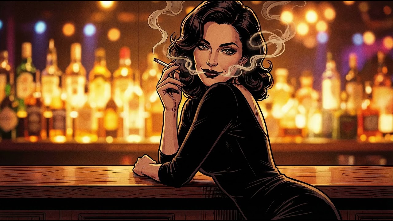 Cozy Jazz Lounge Ambience 🥃 No Vocals, 1 Hour Study & Focus Music