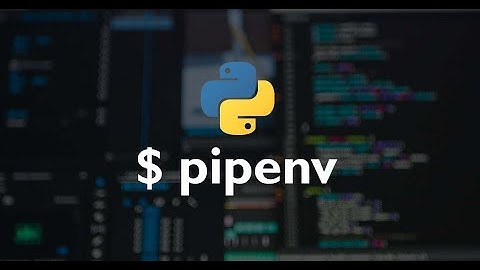 Django pipenv