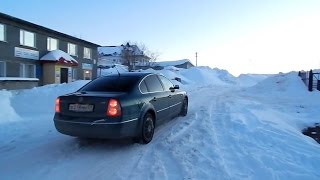 Пассат б5+ загнал в гараж. 1 часть. [Сидим в гараже]