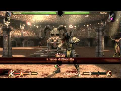 How to Mortal Kombat 9 Challenge Tower end 300 (easy/cheap way)