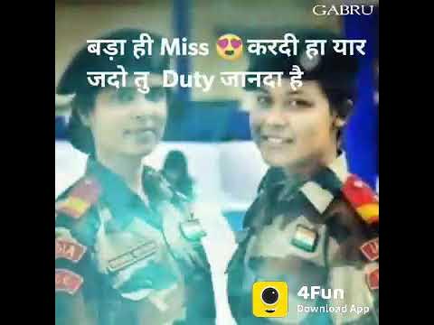 Bada hi miss kar di yarr jadda tu duty jata h army song latest 2019