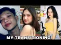 Male to female transformation timeline transgender woman  liane marie garcia