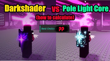Darkshader vs. Pole Light Core | The BEST left hand in Sol