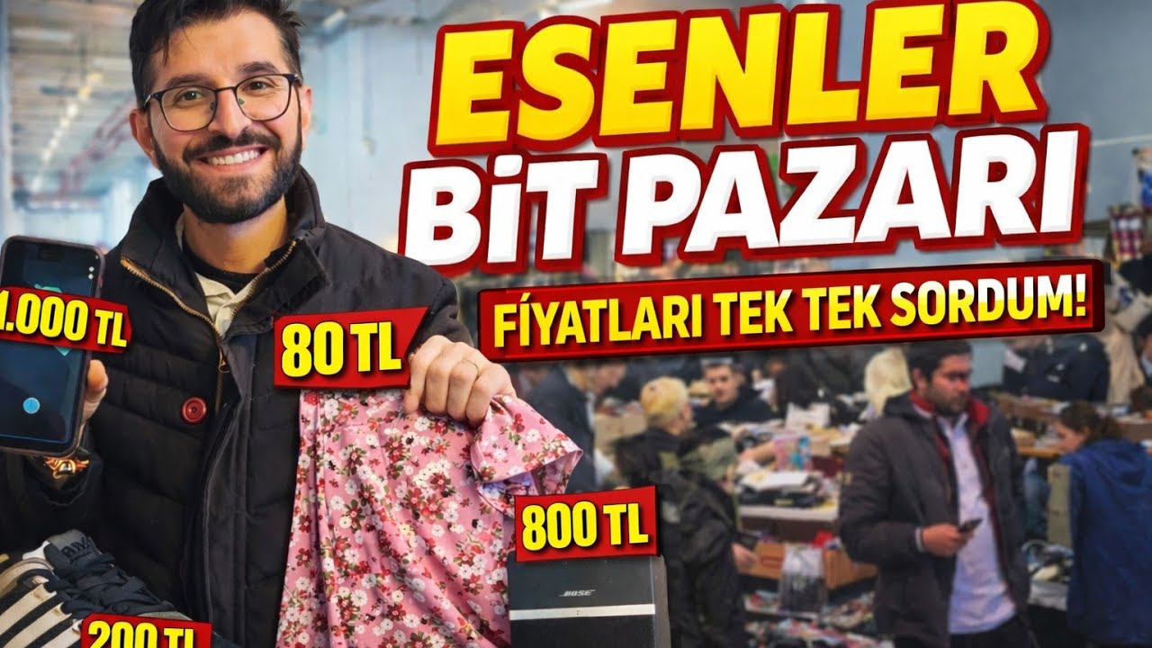 Esenler AVAS Bit Pazarı Gerçekleri! Fiyat Fiyat Dolaştım #37