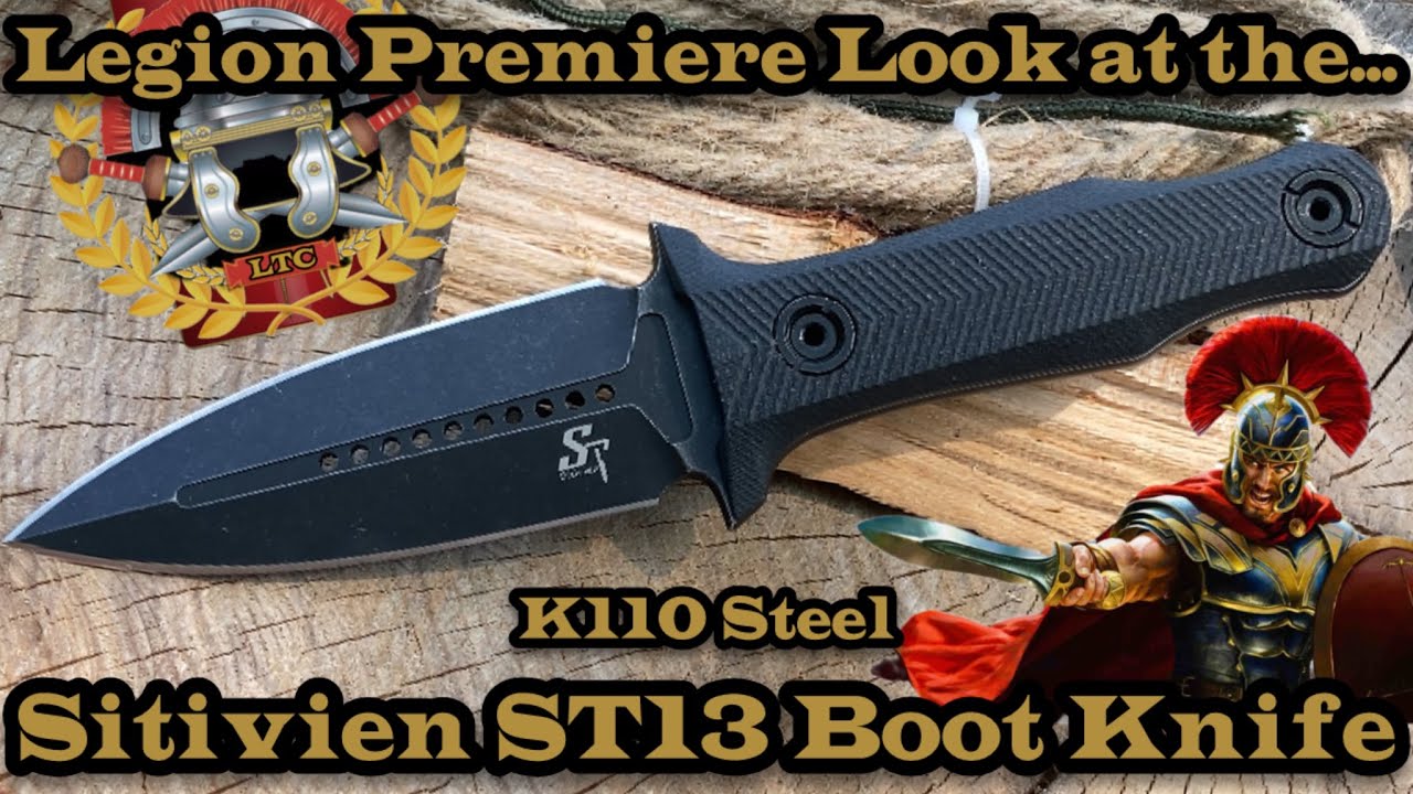 Legion Premiere Look at the Sitivien ST13 in K110 Steel - YouTube