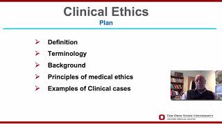 introduction to course of clinical ethics