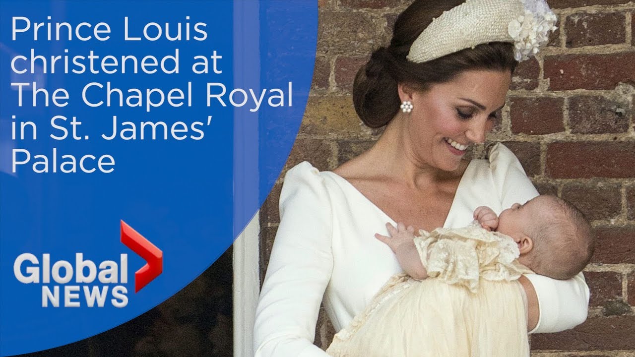 Britain's Prince Louis is christened in London