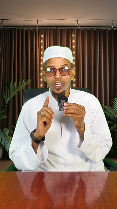 2 dan qaab ha usalaama noqsan #sheikhjanadon