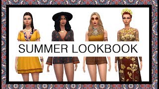 The Sims 4 Summer Look Book Nocc