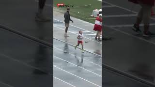 CHAOS! Kid Stops 800m Race With 200m To Go But Still Comes Back To Win At AAU
