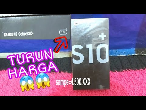 CUMA 8 JUTAAN!! UNBOXING SAMSUNG S10 PLUS PUTIH (WHITE) RESMI INDONESIA!!. 