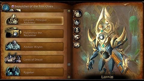 Sepulcher of the First Ones 06 - Heroic Lihuvim, Principal Architect - Ret Paladin Pov -(03/06/2022)