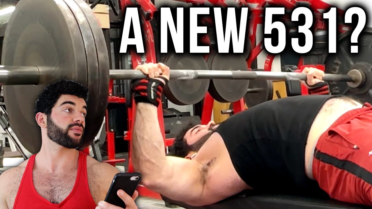 I Used THIS to Bench 315 - 5/3/1 Reverse Pyramid Explained