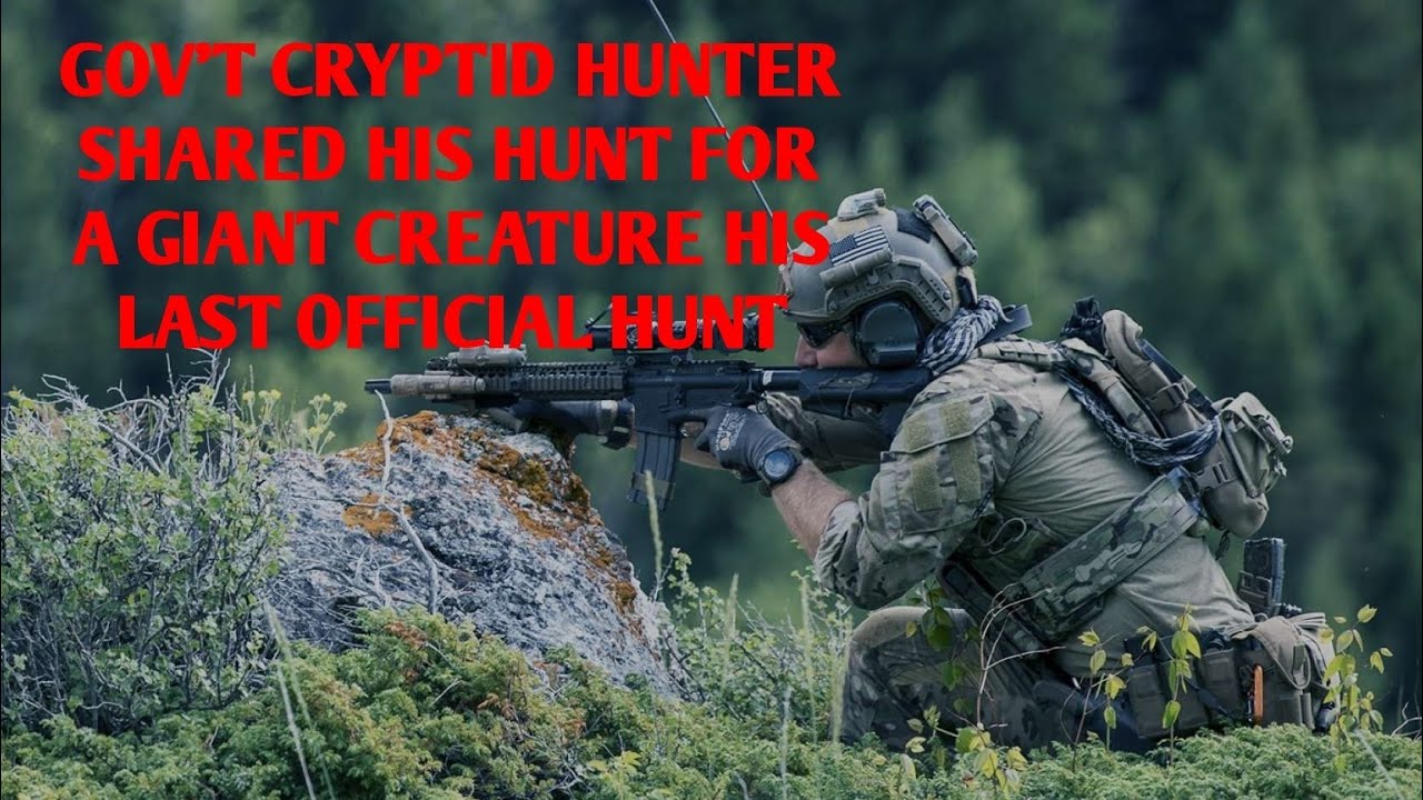 DOGMAN, GOV'T CRYPTID HUNTER SHARED HIS HUNT FOR A GIANT CREATURE, HIS ...