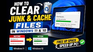 How To Clear Junk and Cache Files In Windows 11 & 10