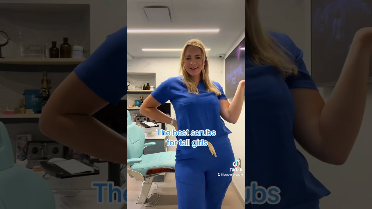 Luuna Scrubs Are The Best For Tall Girls Nurse Ootd Tallgirls