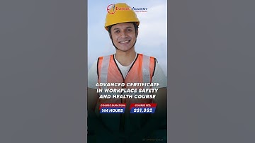 WSQ Advanced Certificate in Workplace Safety and Health Course(Level B) #eversafeacademy
