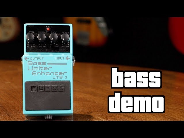 kommentar længde græs Boss LMB-3 Bass Limiter Enhancer Demo - YouTube
