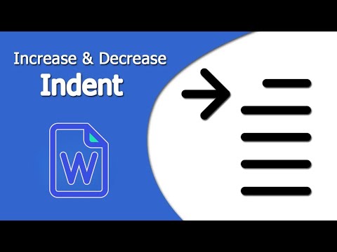 How to Increase and Decrease Indent in a Word File Numbering