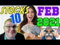 Top 10 STOCKS TO BUY NOW in February 2022 (Barbell Portfolio)