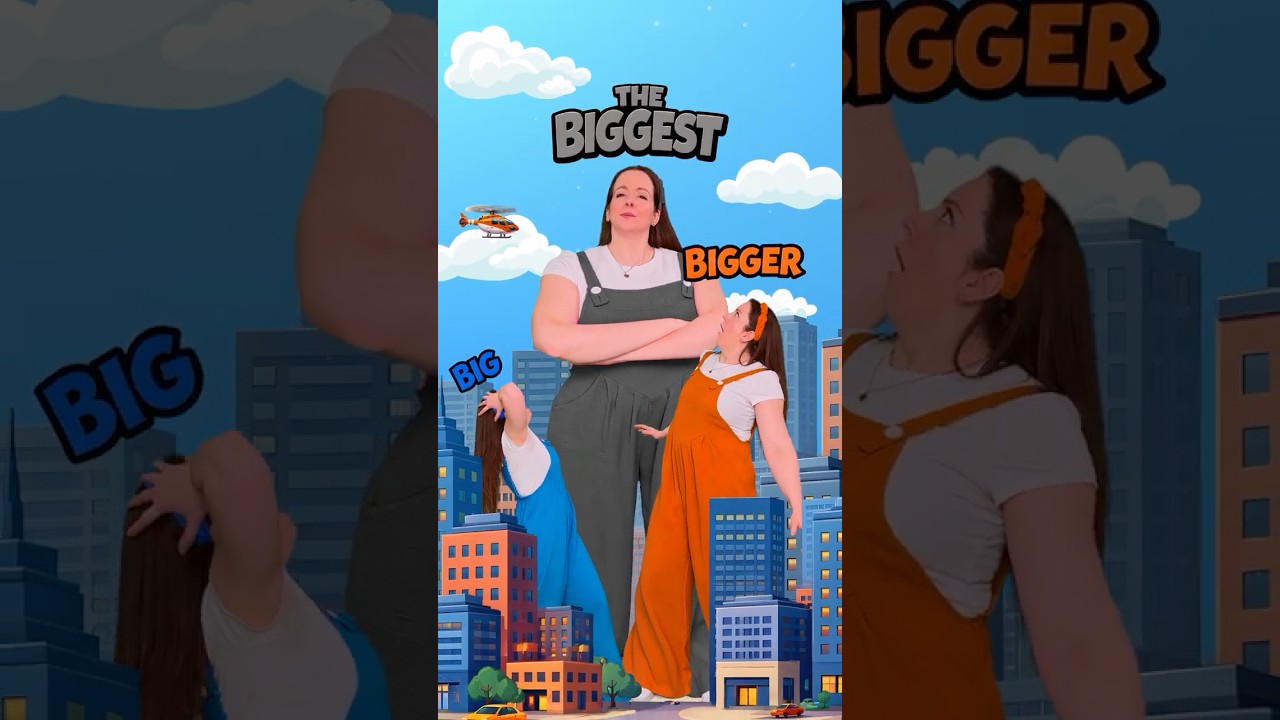 🇬🇧 Big, bigger, the Biggest – Les superlatifs en anglais 2 #apprendre #enfants #education