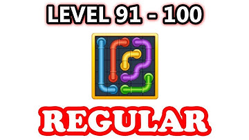 Line Puzzle: Pipe Art - Regular Pack Level 91 - 100 - Walkthrough