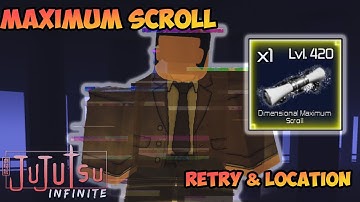 How to Find Retry NPC (MAXIMUM SCROLL )GURANTEED!!