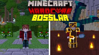 Minecraft'ta 100 Gün Boyunca BOSS Kestim... (part 1)