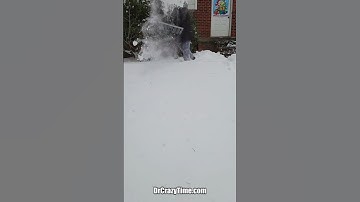 Shoveling Snow in #Reverse