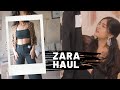 HUGE ZARA Sale HAUL & TRY ON (Essentials you need in your wardrobe) | Kritika Khurana