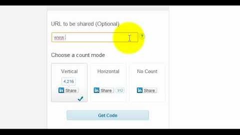 How to make a LinkedIn Share Button
