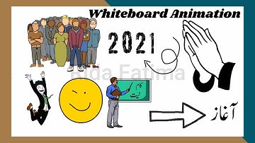 Whiteboard Animation | Sparkol VideoScribe | Urdu Hindi | Qasim Ali Shah
