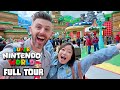 Super nintendo world full park tour  mario kart ride reactions  super kit  krysta 64